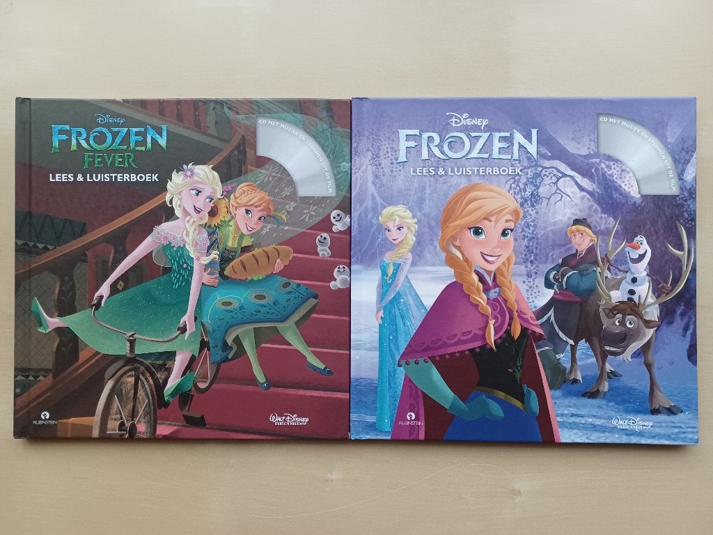 Frozen - Lees en luisterboeken, Ophalen of Verzenden, Walt Disney, Cd, Kind
