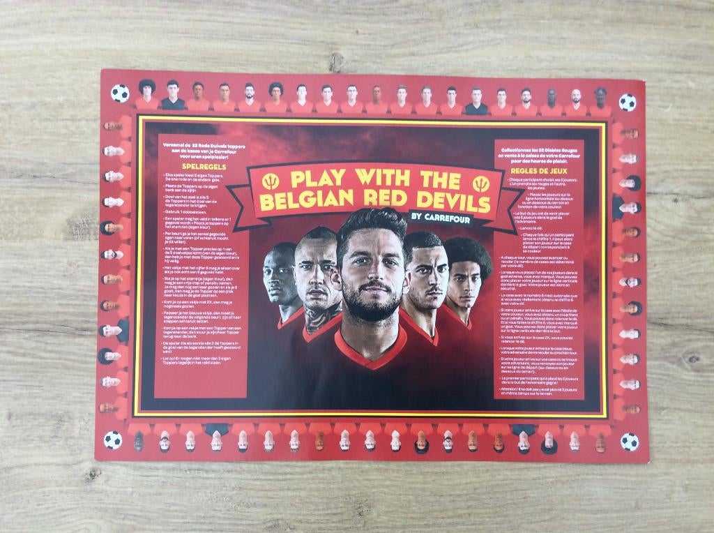 Rode Duivels gadgets: CD, T-shirt,vlag, stickers, Ophalen of Verzenden, Nieuw