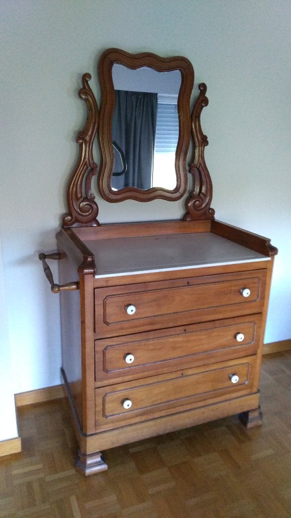dressoir Louis Philippe, Huis en Inrichting, Kasten | Dressoirs, Ophalen, Gebruikt, Louis Philippe, Kersenhout