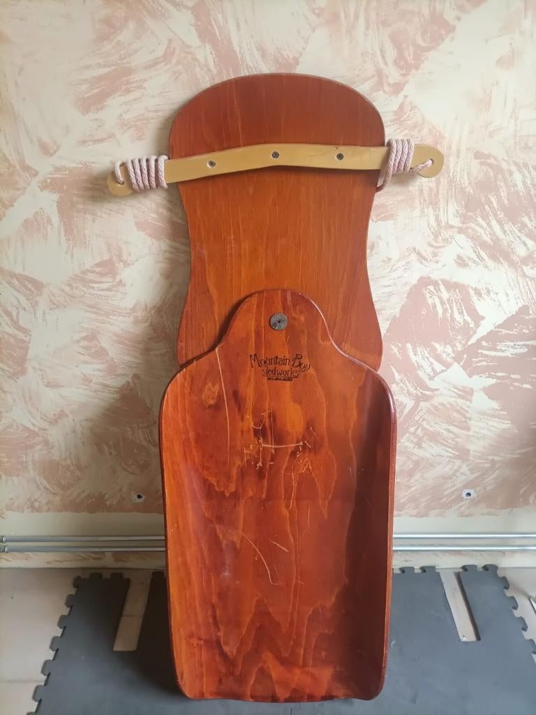 LUGE CANADIENNE, Enlèvement, Utilisé, Bois