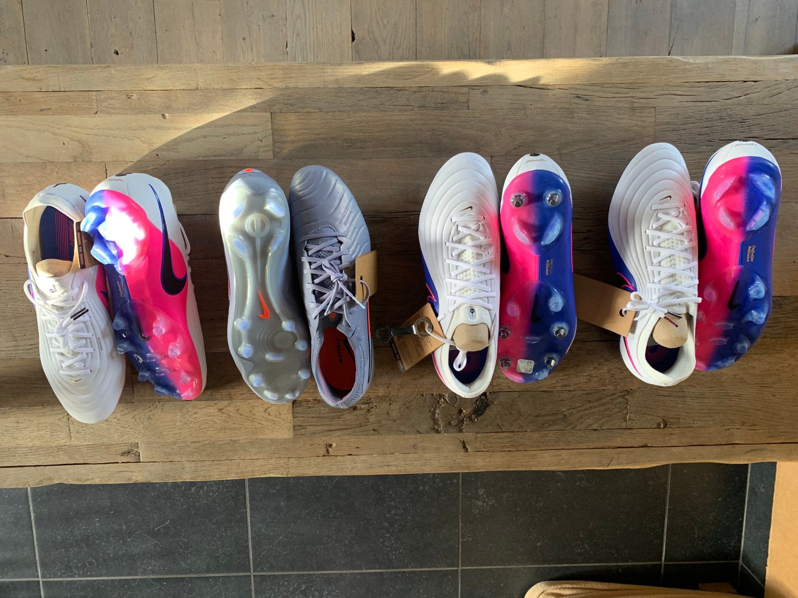 Nieuwe voetbalschoenen maat 45,5., Handtassen en Accessoires, Ophalen, Zo goed als nieuw, Overige merken