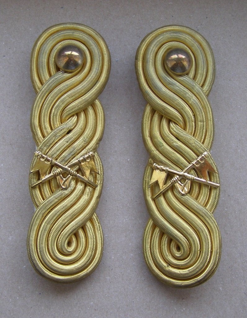 Epauletten van Lancer, Verzamelen, Ophalen of Verzenden, Landmacht, Lintje, Medaille of Wings