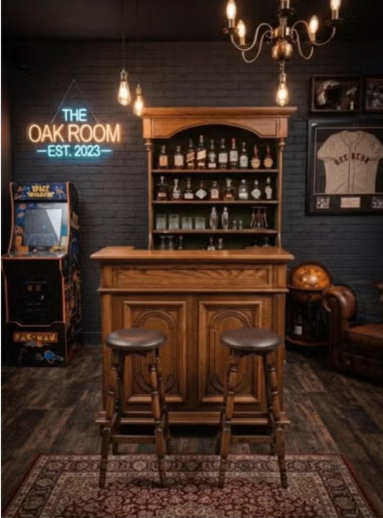 bar eik mancave, Huis en Inrichting, Barren, Ophalen