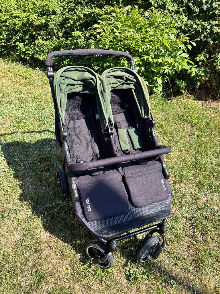 Dubbele kinderwagen, Ophalen, Zo goed als nieuw, Kinderwagen of Buggy