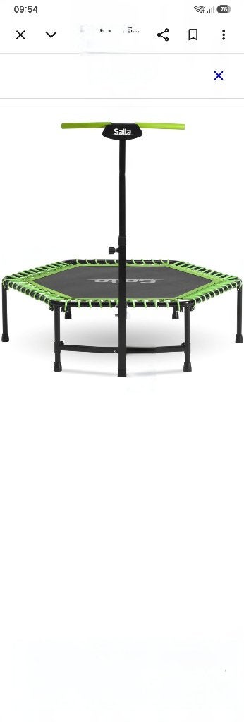 Trampoline, Sport en Fitness, Fitnessmaterialen, Ophalen, Zo goed als nieuw