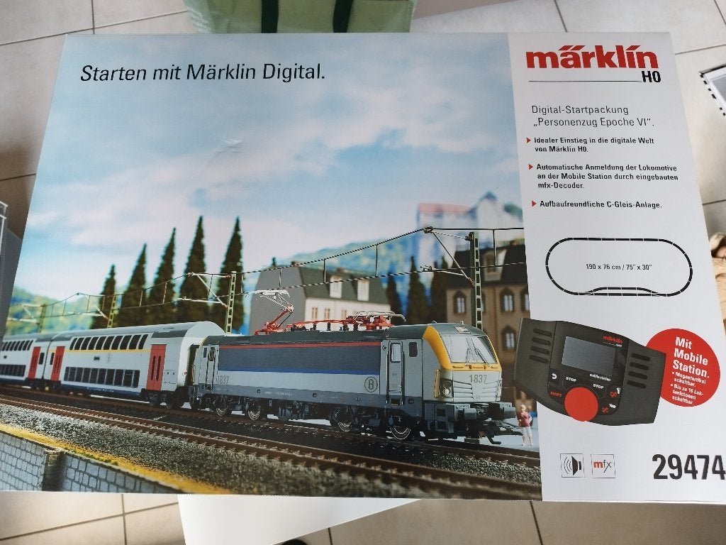 train miniature ho, Enlèvement, Neuf, Set de Trains, Märklin