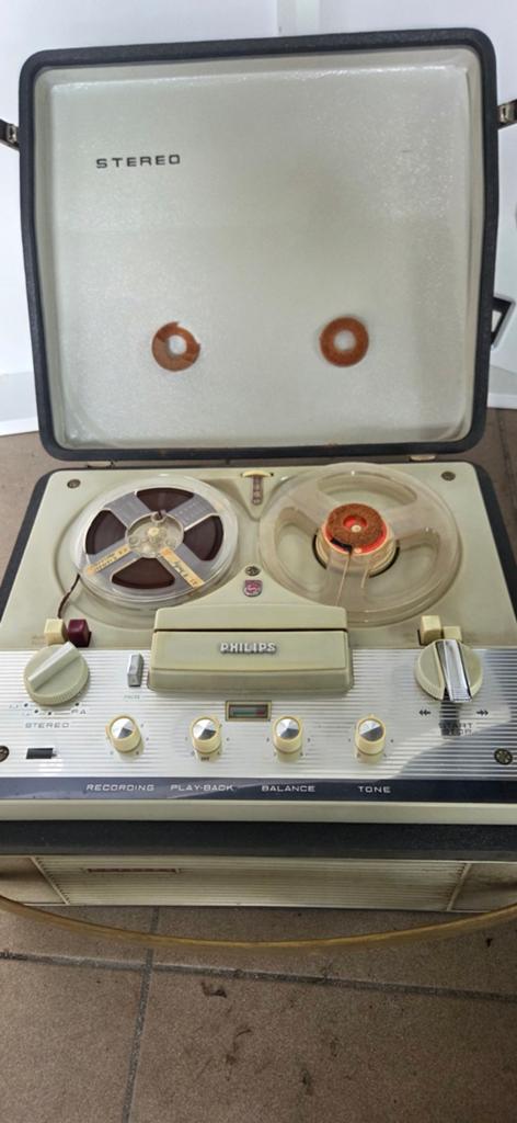 Magnétophone à bandes Vintage Philips Stereo EL 3547A – Anné, Enlèvement