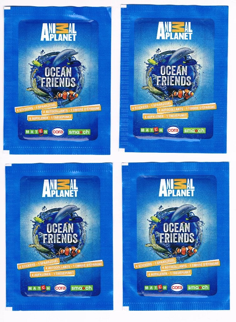 Ocean Friends - Animal Planet - Smatch-Cora..., Collections, Autres supermarchés, Enlèvement ou Envoi
