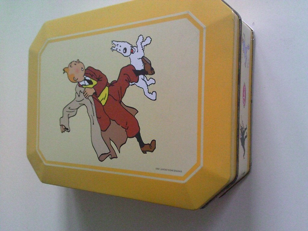 Kuifje , blikken doos, Verzamelen, Ophalen of Verzenden, Kuifje