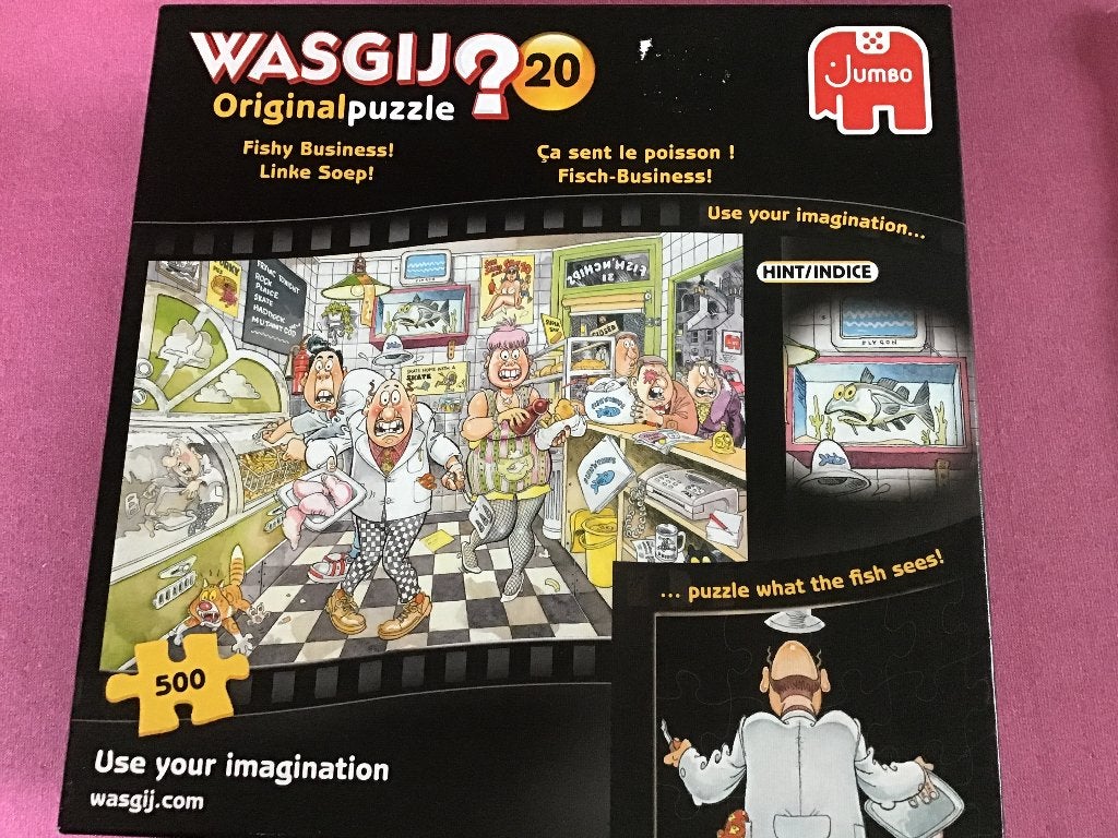 Wasgij 500 stuks, Hobby & Loisirs créatifs, Sport cérébral & Puzzles, Enlèvement ou Envoi, 500 à 1500 pièces, Utilisé, Puzzle