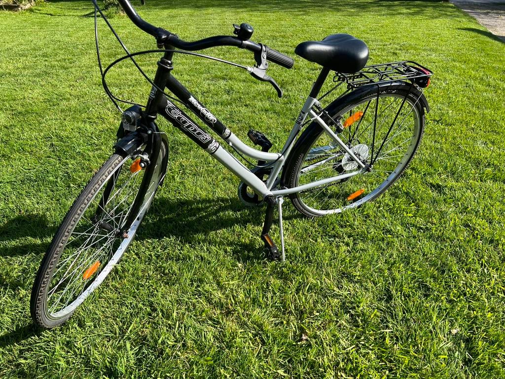 Damesfiets zo goed als nieuw, Vélos & Vélomoteurs, Enlèvement, Comme neuf, Autres marques, Vitesses