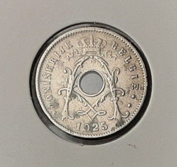 België – 5 cent – 1925-vl. (Ref 040-1), Ophalen of Verzenden, Metaal, Losse munt