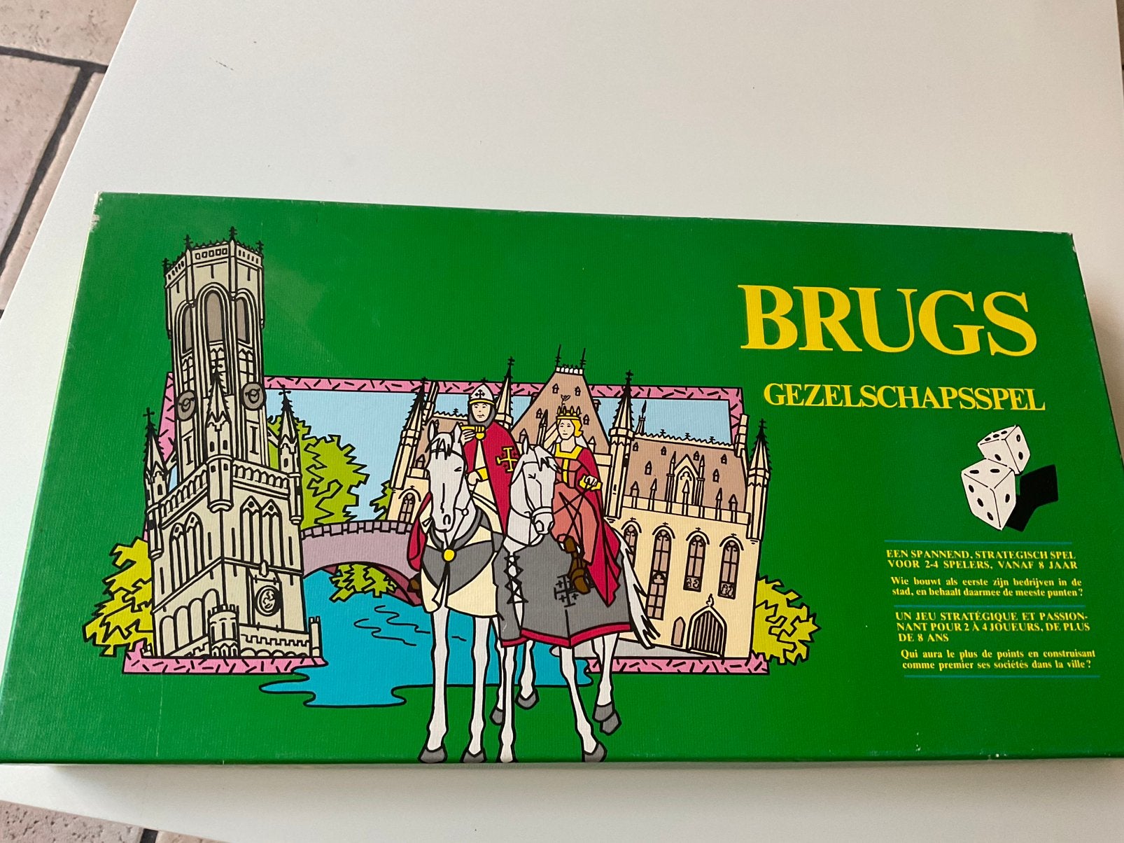 Brugge bordspel uit 1987, Ophalen, Zo goed als nieuw