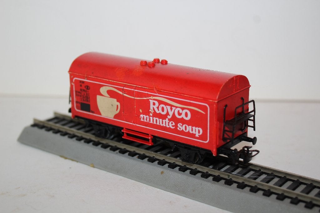 Marklin Ho Wagon Royco Minute Soupe, Wisselstroom, Gebruikt, Wagon, Ophalen of Verzenden