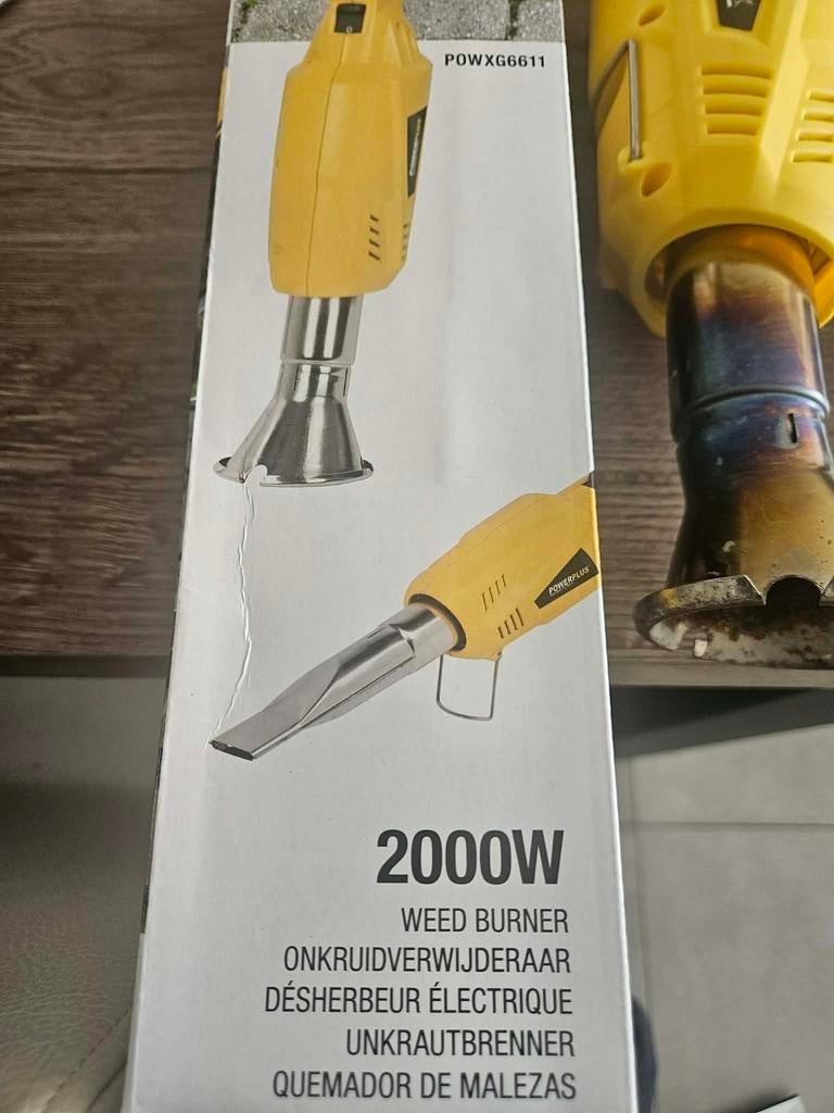 Désherbeur électrique, Tuin en Terras, Onkruidbranders, Ophalen, Zo goed als nieuw