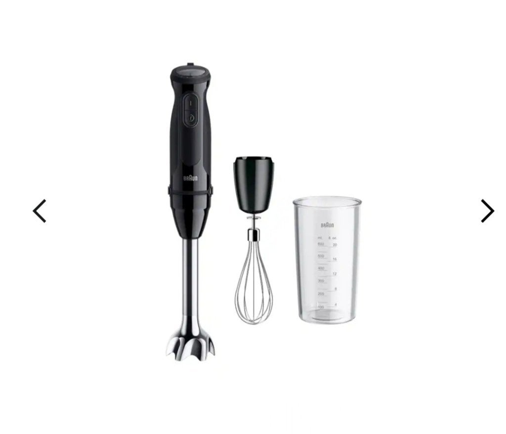 Braun staafmixer, Electroménager, Mélangeurs de cuisine, Enlèvement, Neuf, Résiste au lave-vaisselle