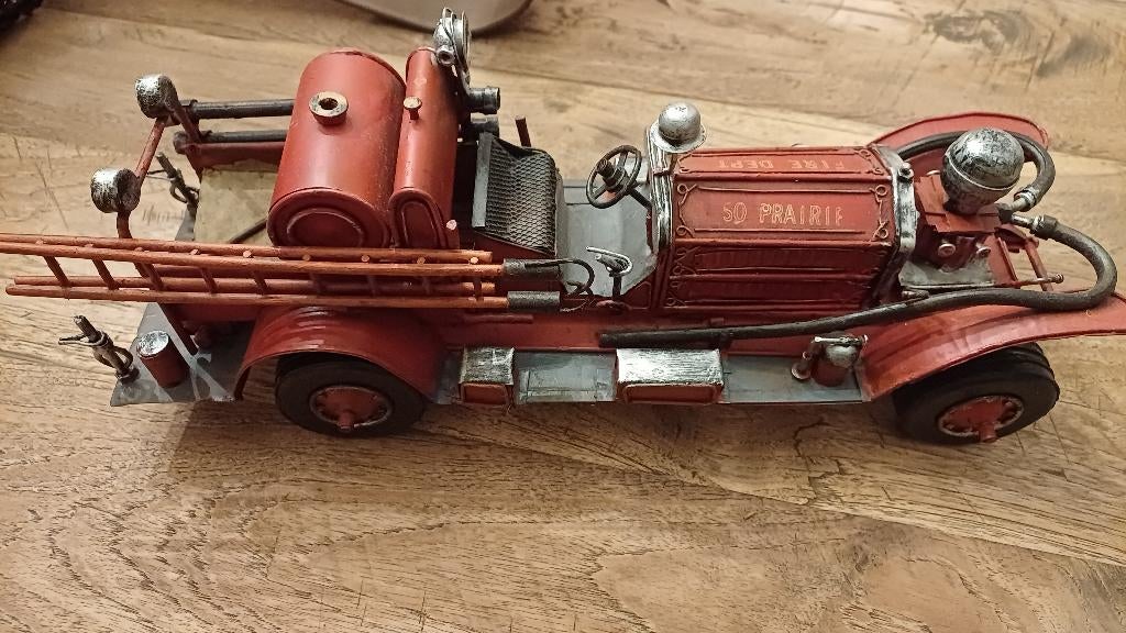 Mooie brandweerauto, Ophalen