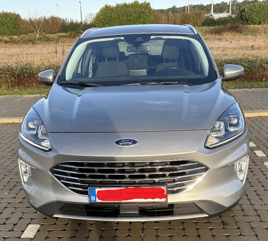 Ford Kuga 62000 km, Autos, Ford, Argent ou Gris, Achat, Euro 6, Noir