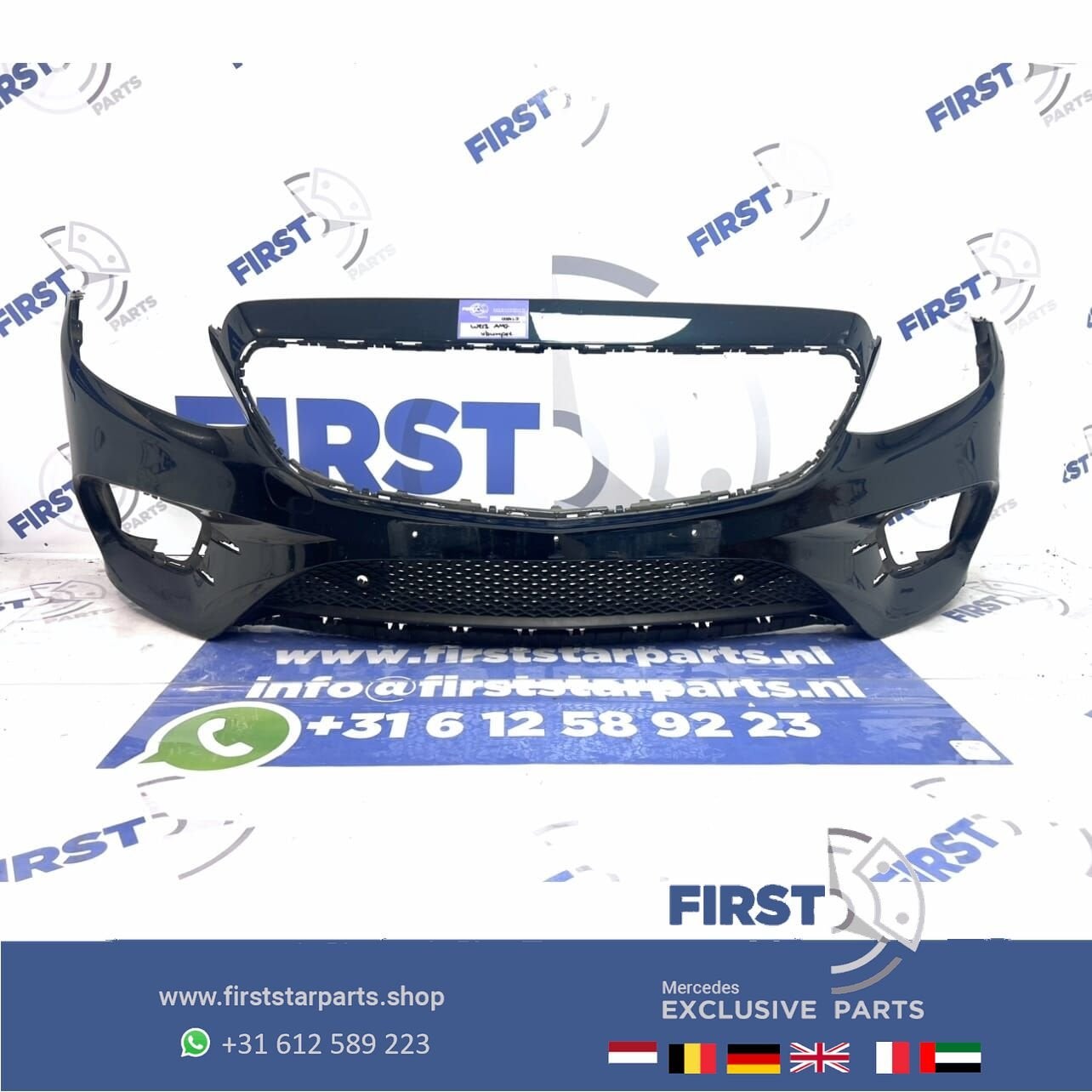 W213 E Klasse AMG Voorbumper Mercedes 2016-2019 BUMPER, Auto-onderdelen, Carrosserie, Bumper, Mercedes-Benz, Voor, Gebruikt, Ophalen of Verzenden