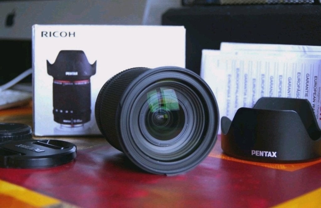 Écran HD Pentax DA 16-85 mm f/3,5-5,6 ED DC WR, Lentille standard, Ne fonctionne pas, 16 mm, Autofocus