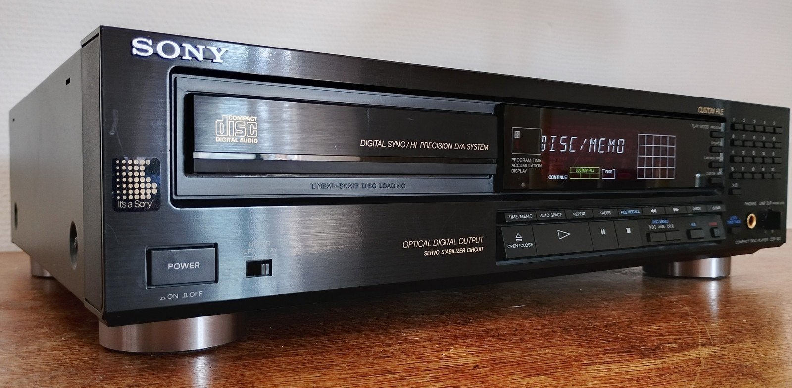 Lecteur CD Sony CDP -970., TV, Hi-fi & Vidéo, Lecteurs CD, Sony, Enlèvement
