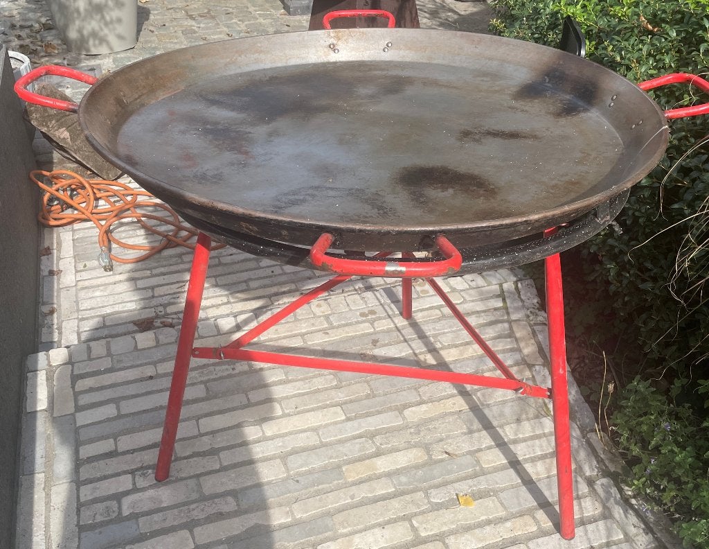 Paellapan, Ophalen, Gebruikt, Fornuis, Frituur en Grillen