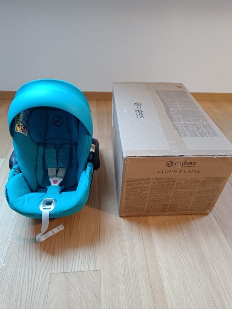 Autostoel Cybex Cloud Z i-Size  + basiseenheid BASE Z, Autres marques, Comme neuf, Enlèvement, Dossier amovible