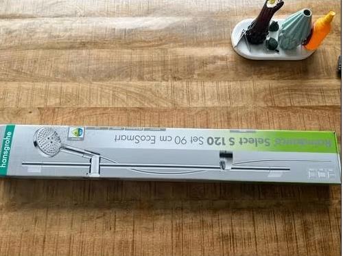 Hansgrohe Raindance select s120 handdouche 3jet chroom, Doe-het-zelf en Bouw, Ophalen of Verzenden, Nieuw, Chroom, Douche
