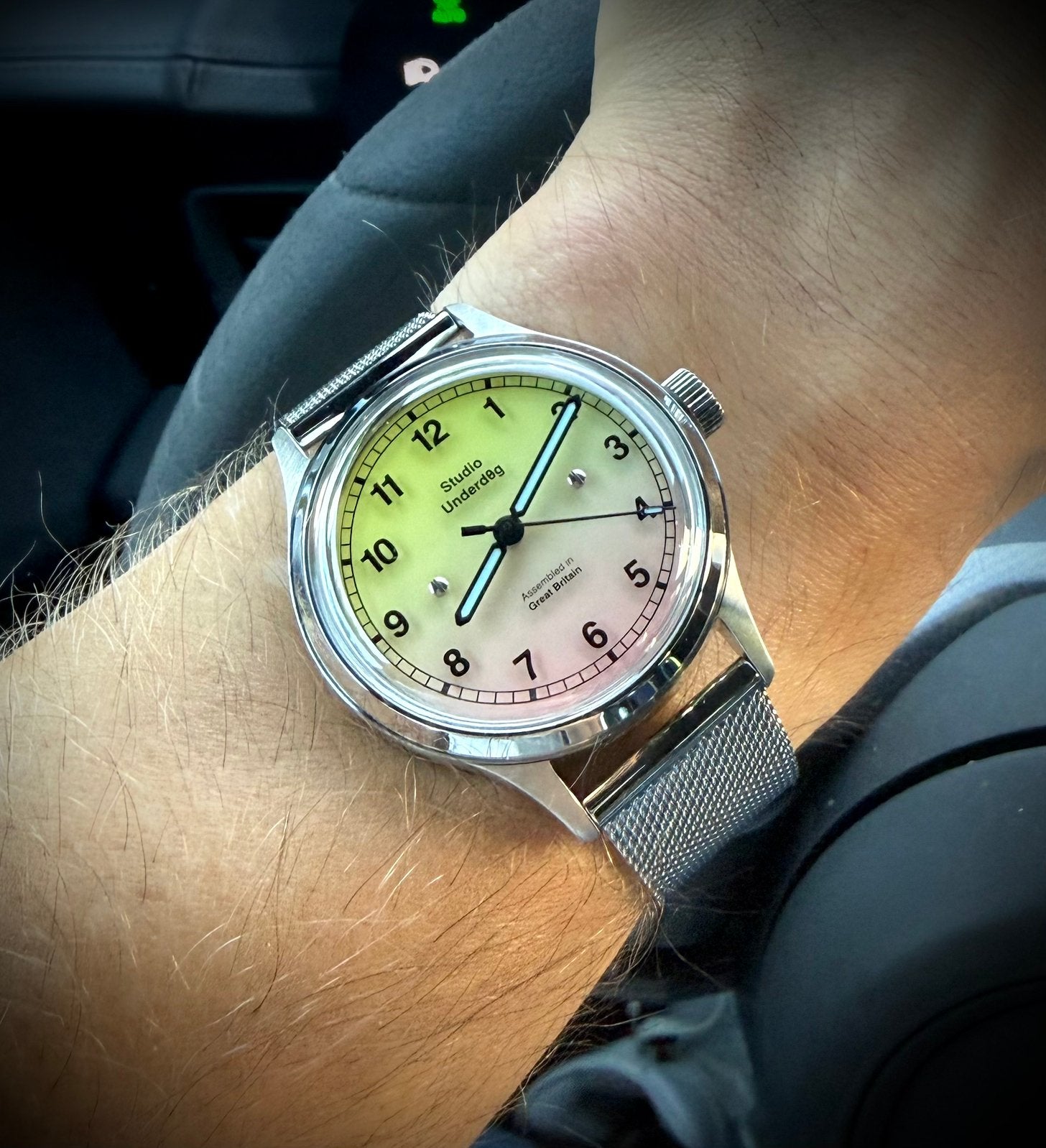 Studio Underd0g 02SERIES Pink Lem0nade Gen2 –  New + Straps, Ophalen of Verzenden, Nieuw, Polshorloge, Overige merken