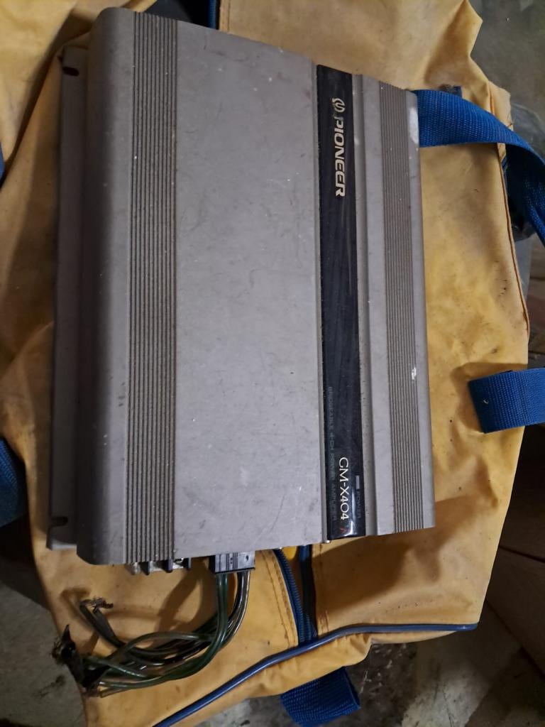 AMPLI VOITURE PIONEER GM-X404 PUISSANT, Enlèvement