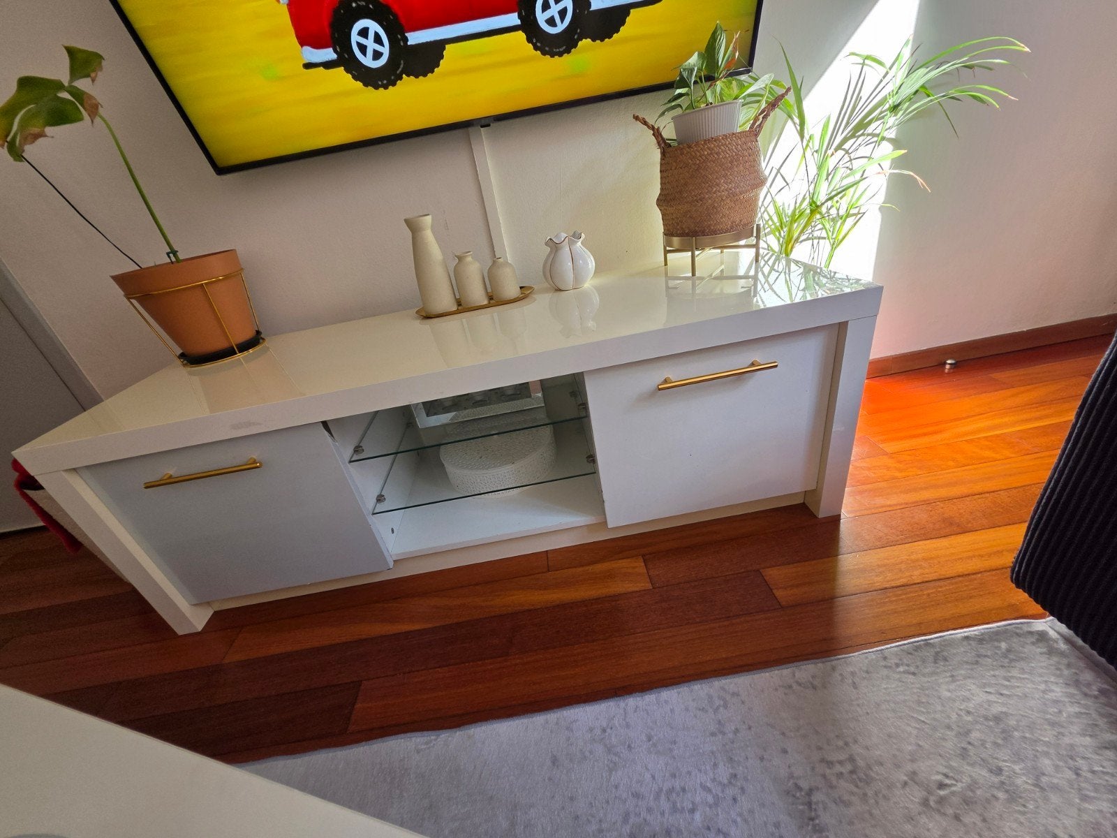 meuble tv, Enlèvement