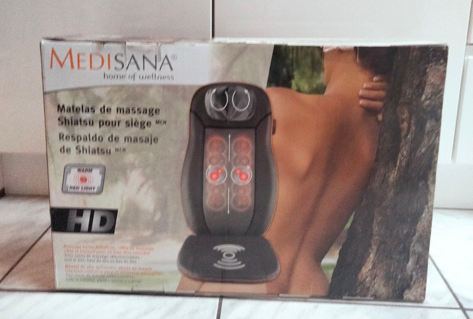 Siège massant Shiatsu chauffant Medisana mcn Etat Neuf avec, Enlèvement ou Envoi