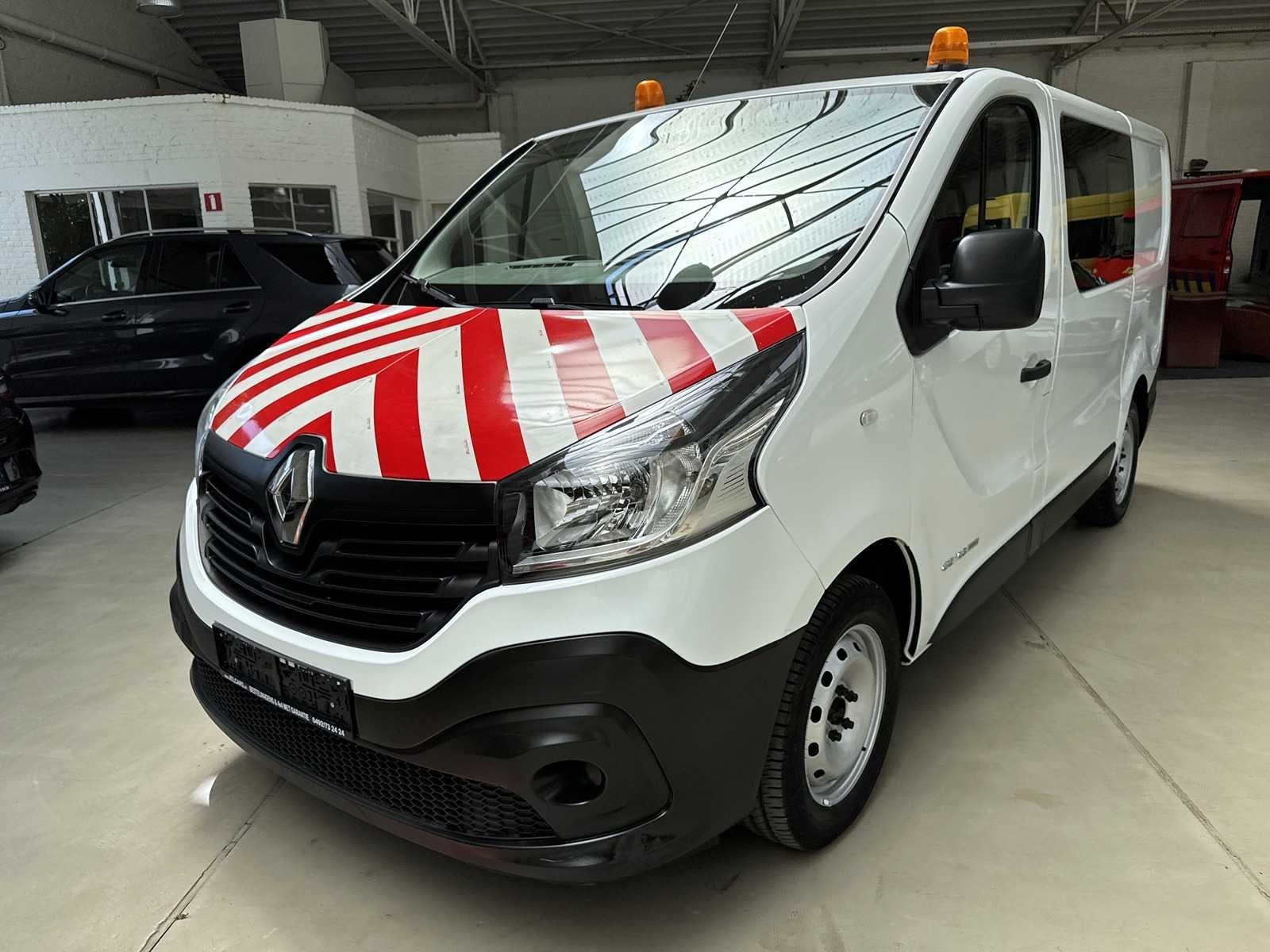 2017 Renault Trafic Dubbele Cabine 92.000km, Auto's, Gebruikt, Euro 6, Renault, Bedrijf