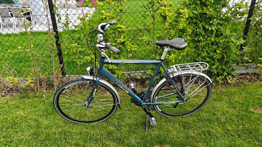 Norta LRCS20 Stadsfiets heren, Gebruikt, Velgrem, 57 tot 61 cm, Ophalen