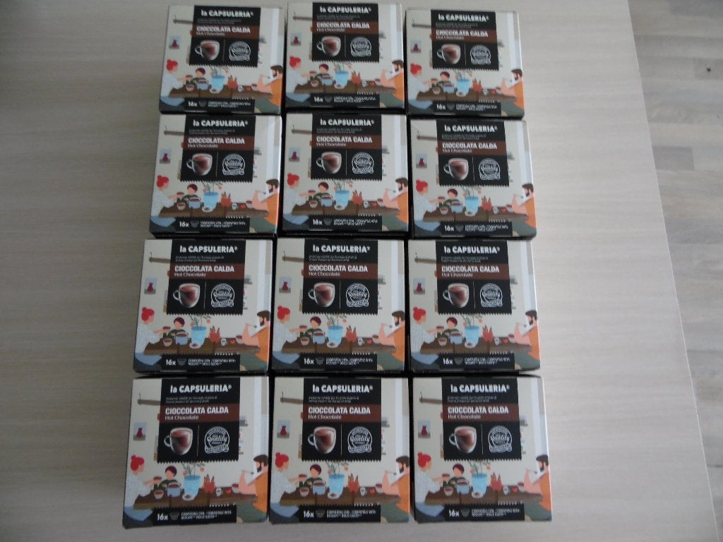 CHOCOLADE 192 CAPSULES DOLCE GUSTO LA CAPSULERIE, Ophalen of Verzenden