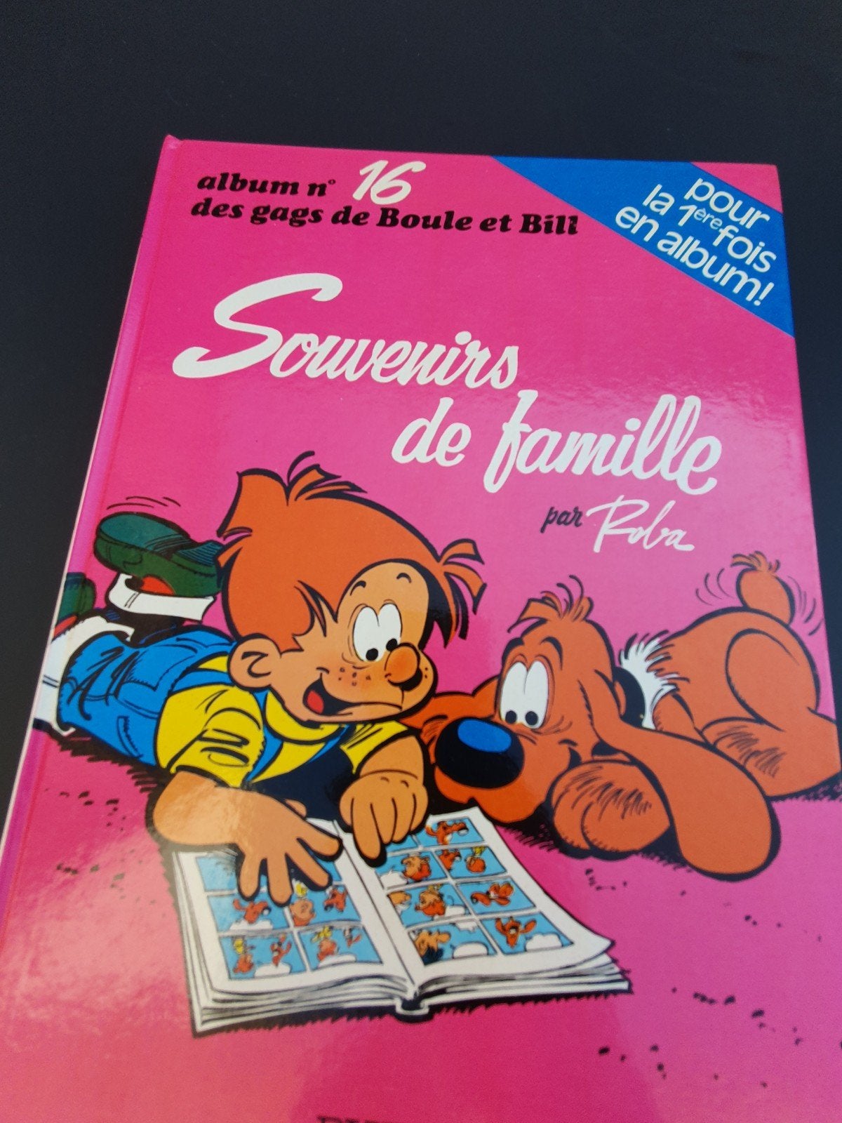 Boule et Bill souvenir de famille réédition 1979, Enlèvement ou Envoi