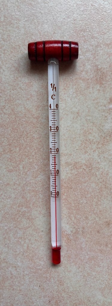 Thermomètre à vin, Enlèvement ou Envoi, Comme neuf, Thermomètre Intérieur
