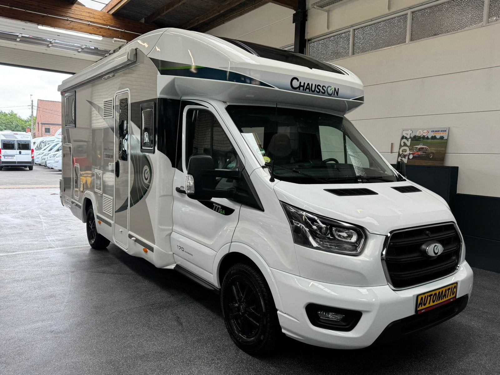Ford Transit Chausson 777 Titane, Caravanes & Camping, Camping-cars, Entreprise, jusqu'à 4, Semi-intégral, Chausson, Ford, 7 à 8 mètres