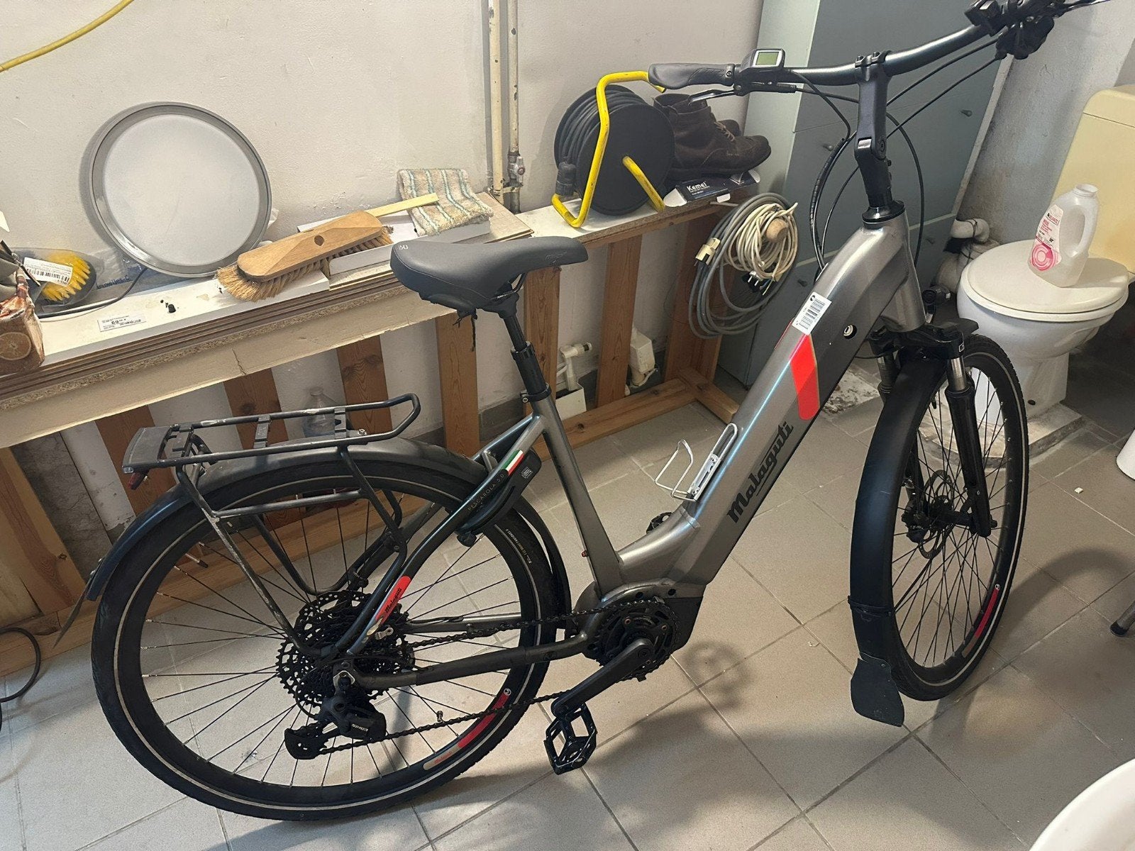 Vélo Malaguti Pescarola 50 (Bosch Active), Enlèvement