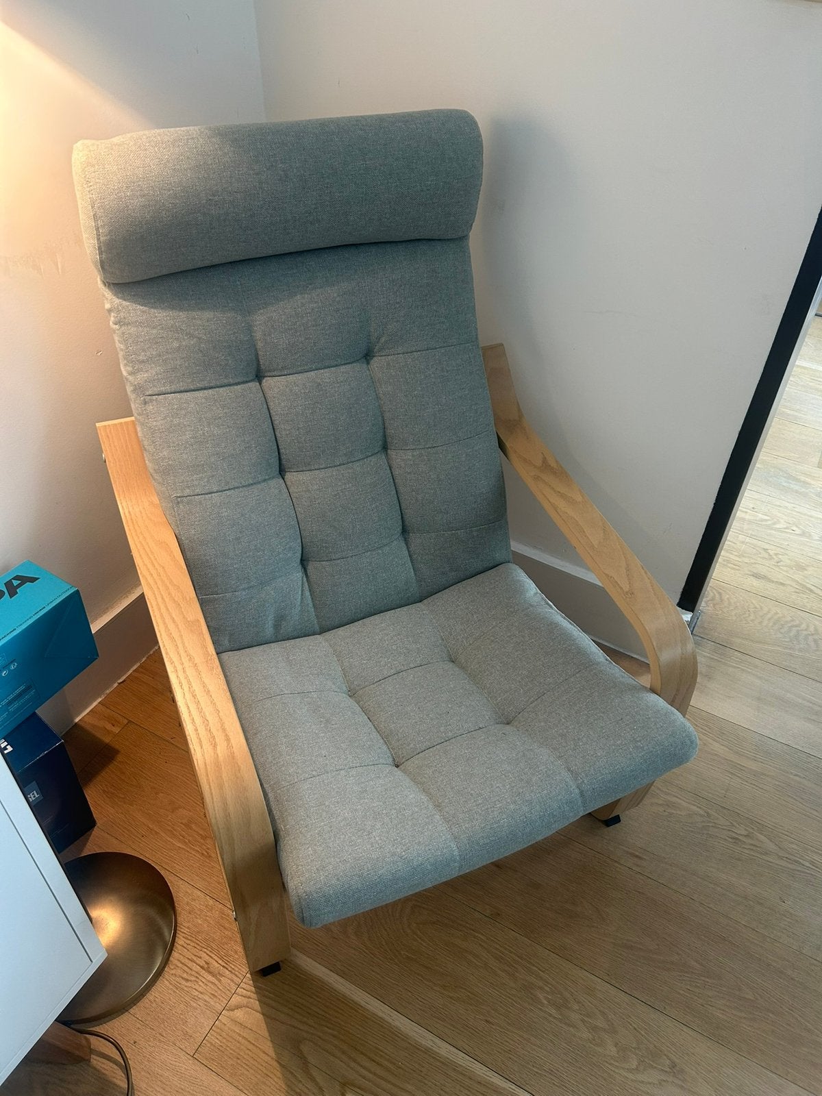 Ikea POINT armchair - Groen, Ophalen, Eenpersoons, 75 tot 100 cm, Zo goed als nieuw