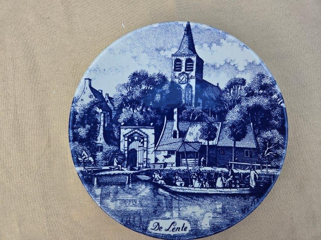 Borden in Delfts blauw, Antiek en Kunst, Ophalen