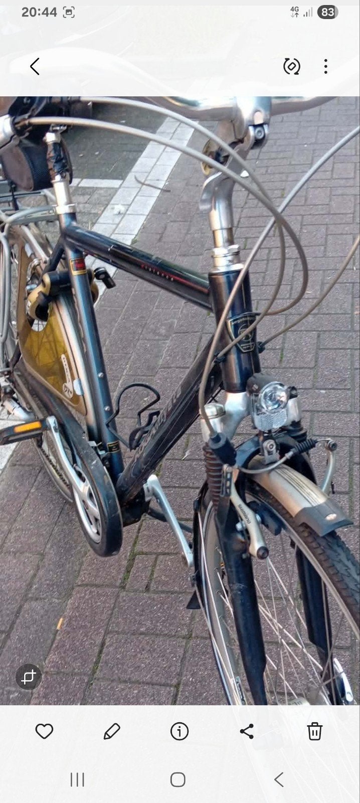 herenfiets  Koga miyata, Fietsen en Brommers, Ophalen of Verzenden, Koga Miyata