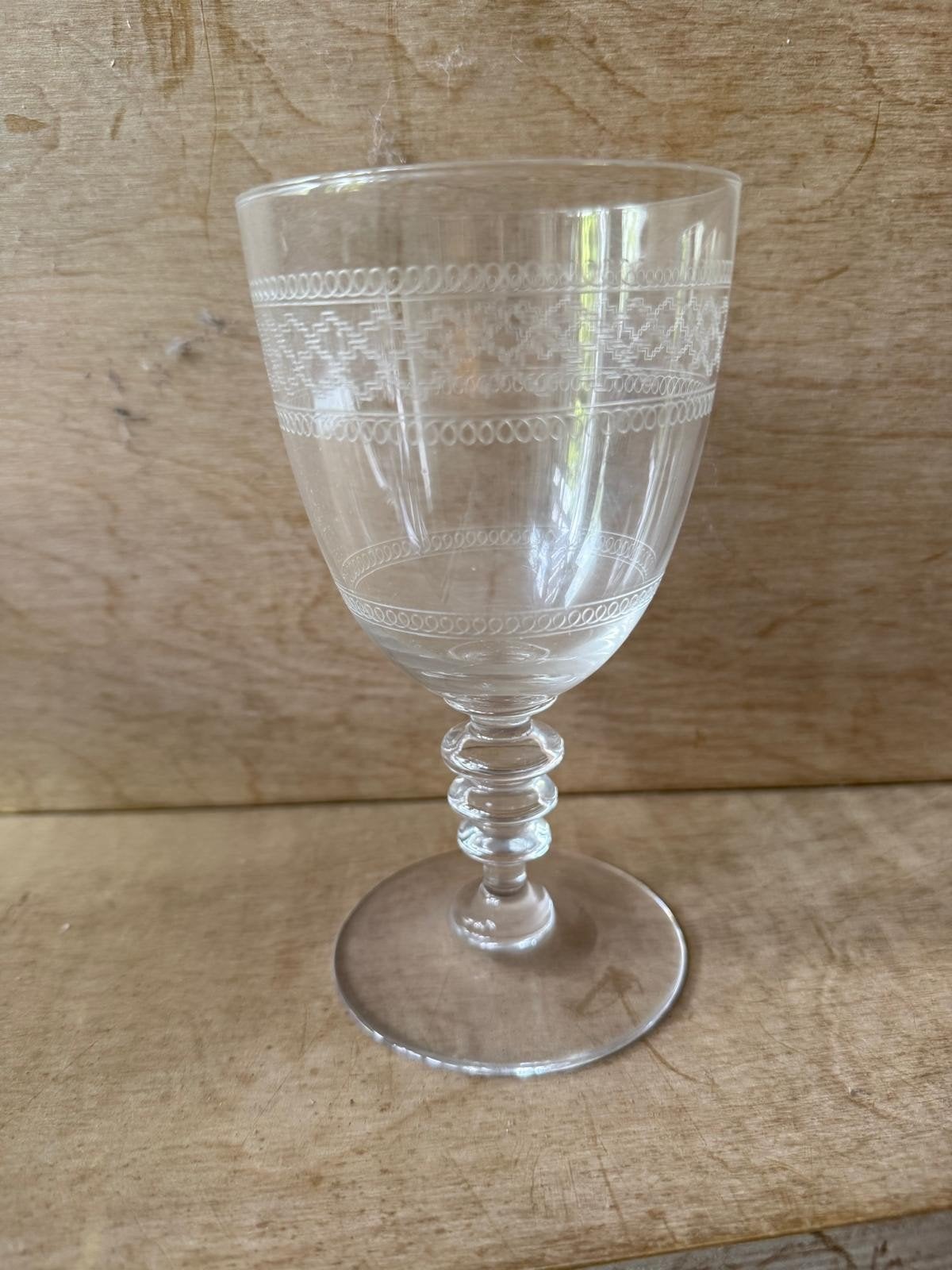 5 kristallen glazen, Antiek en Kunst, Antiek | Glaswerk en Kristal, Ophalen