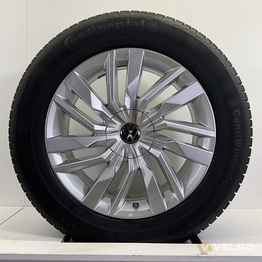 VOLKSWAGEN TOUAREG VELGEN SET WINTERBANDEN 19 INCH, Auto-onderdelen, Gebruikt, 255 mm, -, -