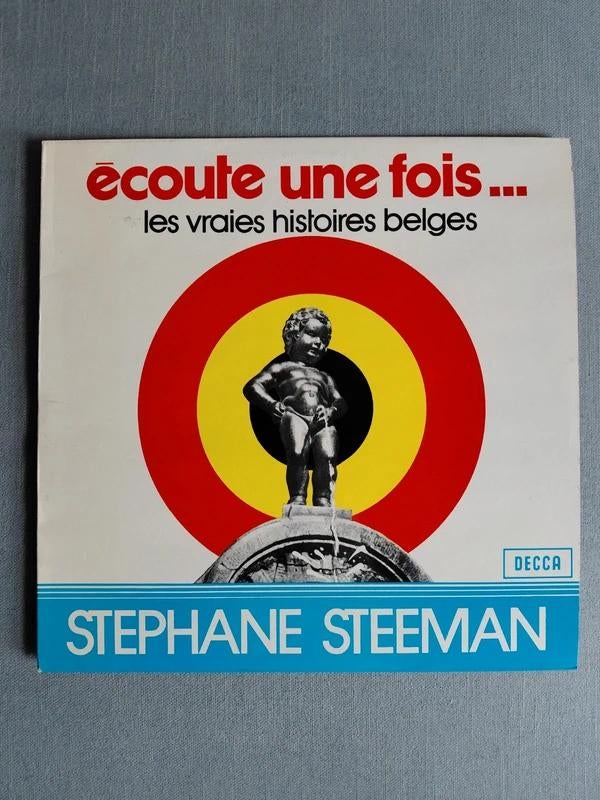 Stéphane Steeman–Écoute une fois.Les vraies histoires belges, CD & DVD, Enlèvement ou Envoi, 1970 - 1979, Utilisé, 12 pouces