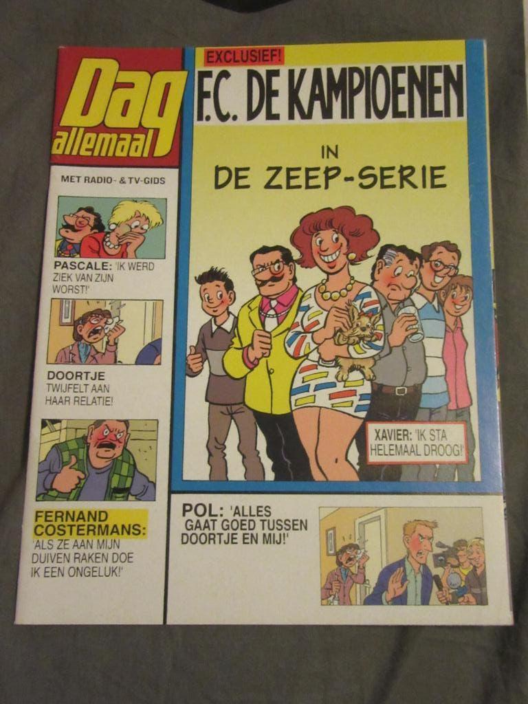 Stripverhaal: FC de Kampioenen in de Zeep-serie, Eén stripboek, Ophalen of Verzenden, Gelezen