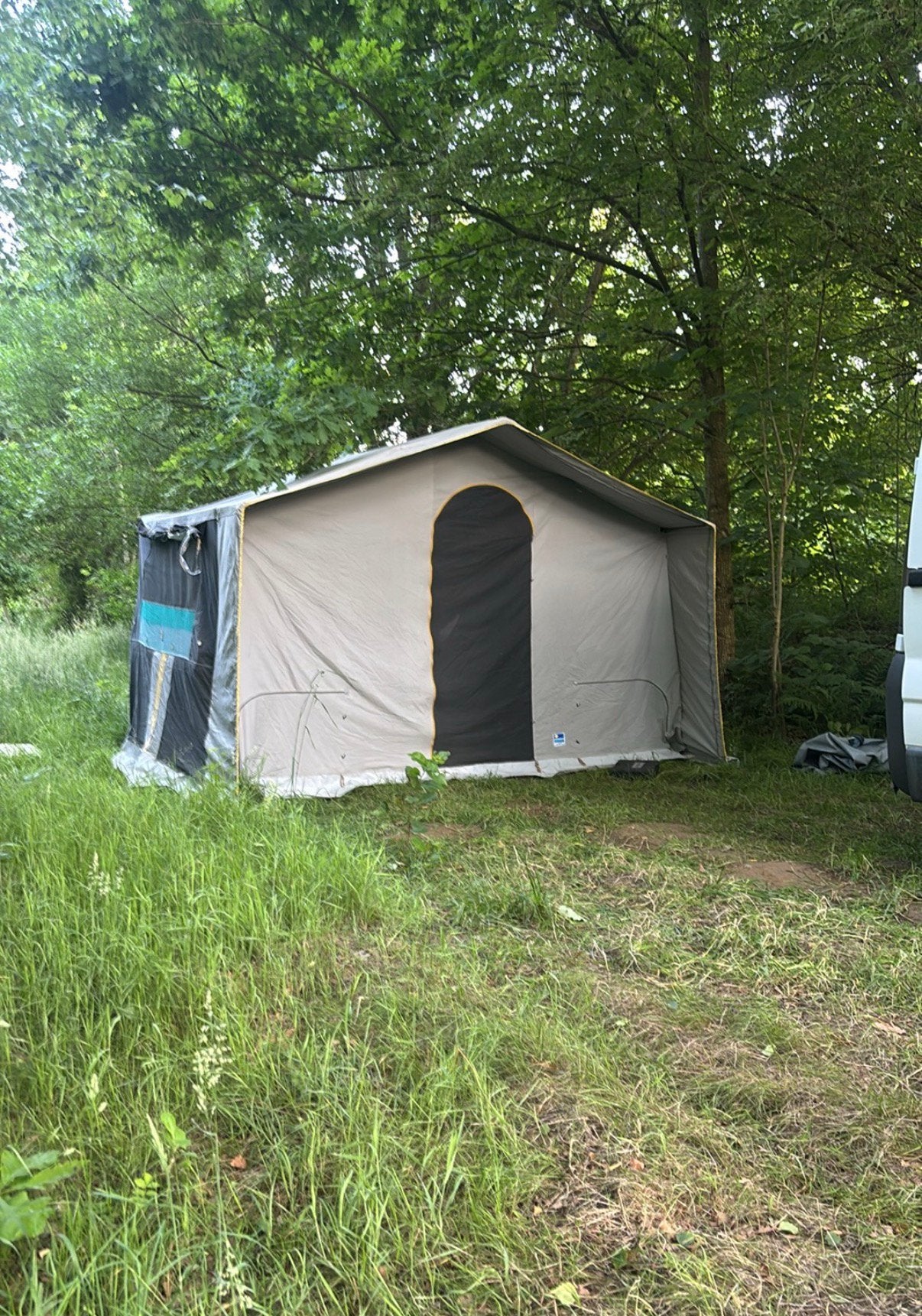 Remoque tente, Enlèvement, Vert, Jusqu'à 5, Jamet