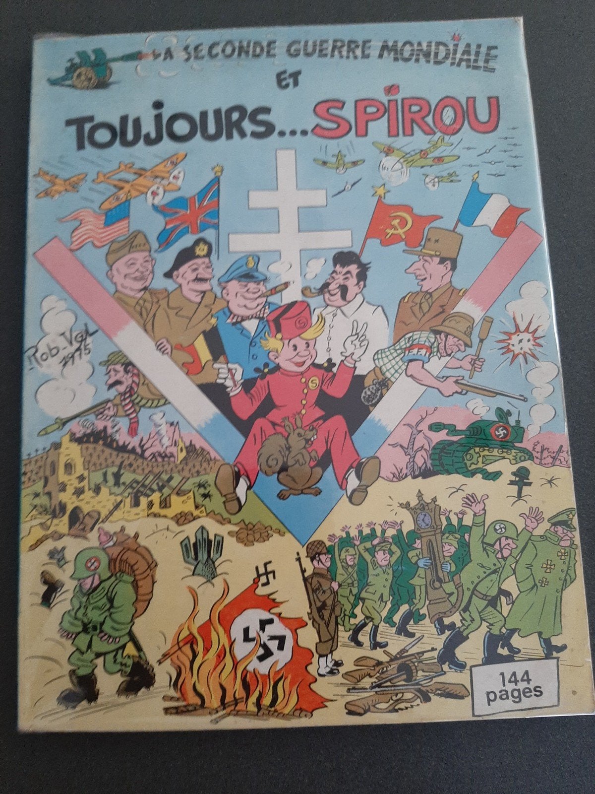 Spirou : La seconde guerre mondiale et tjs Spirou TL 1975, Livres, Enlèvement ou Envoi