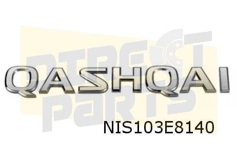 Nissan Qashqai embleem achterklep tekst ''Qashqai'' Originee, Autos : Pièces & Accessoires, Carrosserie & Tôlerie, Neuf, -, -