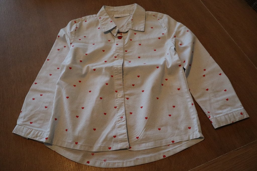 BLOESJE MAAT 104, Kinderen en Baby's, Kinderkleding | Maat 104, Ophalen, Zo goed als nieuw, Meisje, Overhemd of Blouse